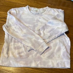 Splendid Tie Dye cropped sweatshirt